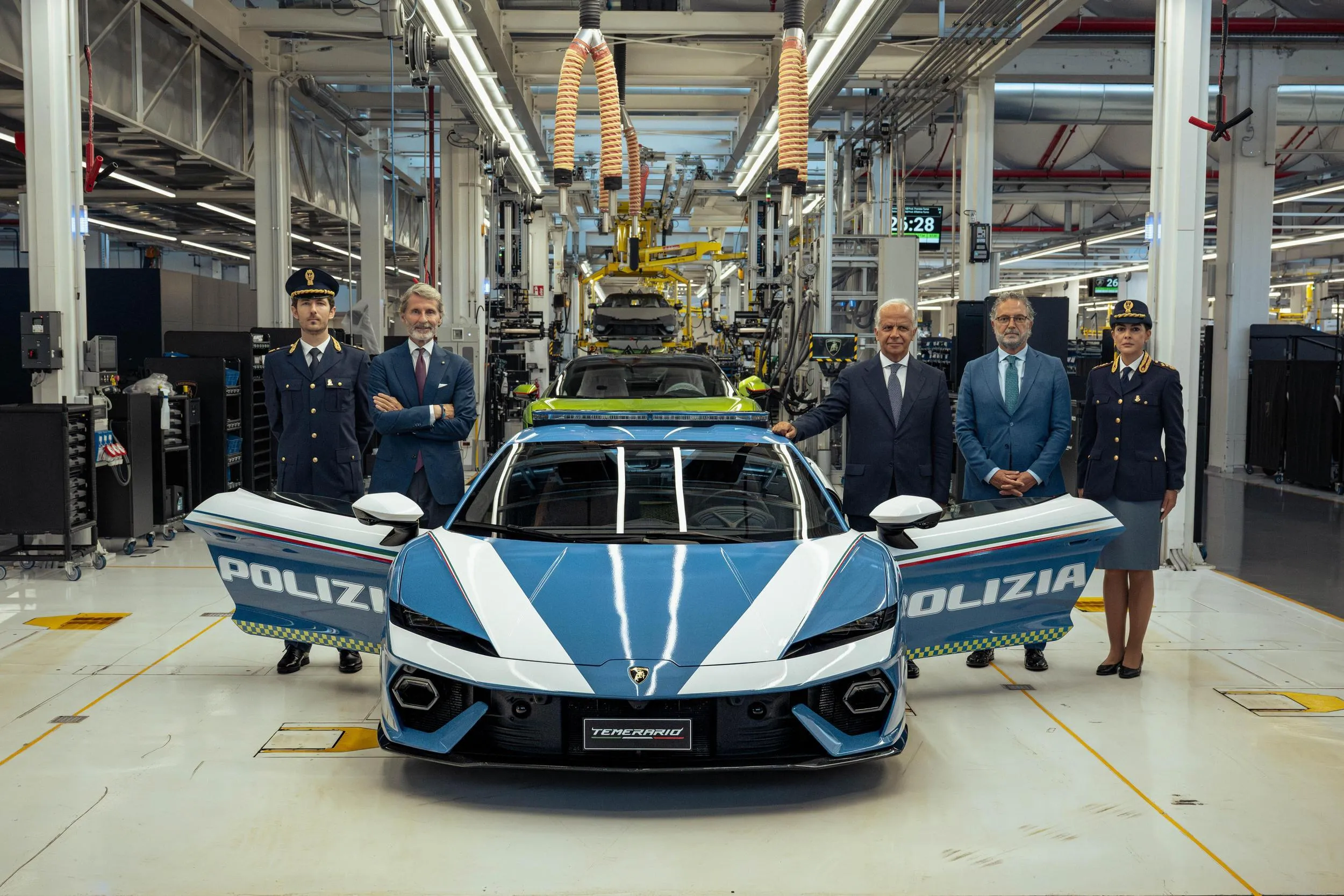 Lamborghini Temerario Polizia